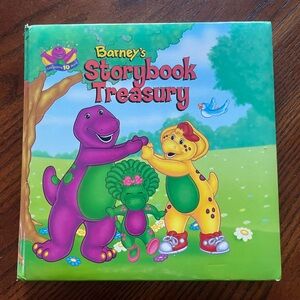 Barney kids book | Barney's Storybook Treasury | hardcover